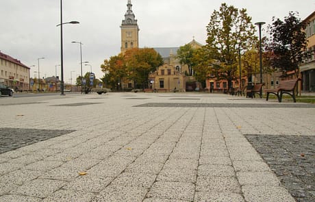 City center square Joniškis